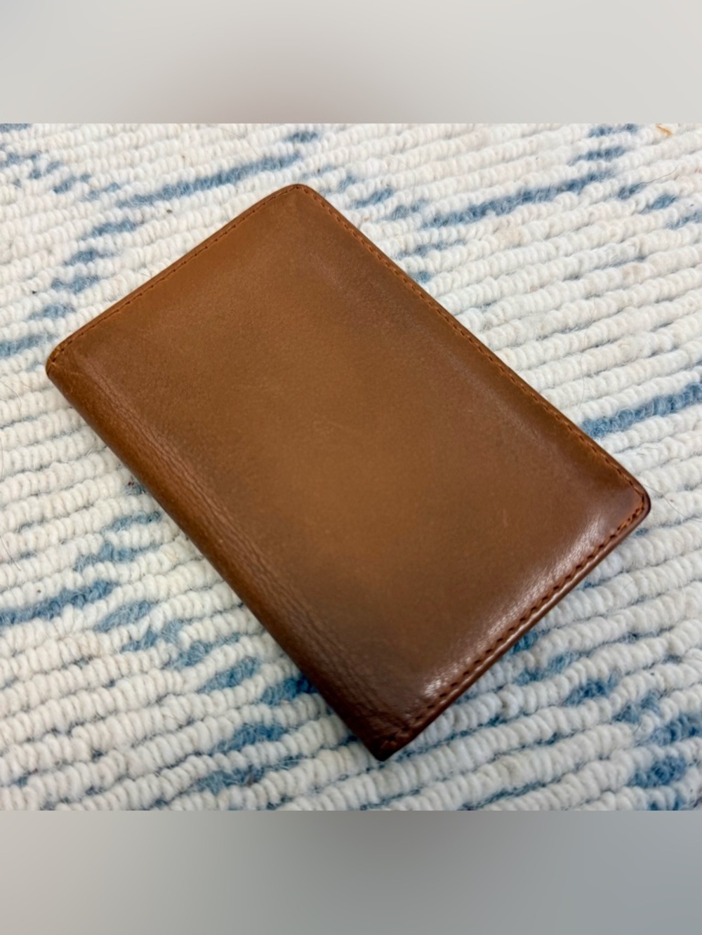DIOR Vintage Y2K Rare Unisex Brown Leather Classic CD Logo Card Holder Wallet - Picture 10 of 16